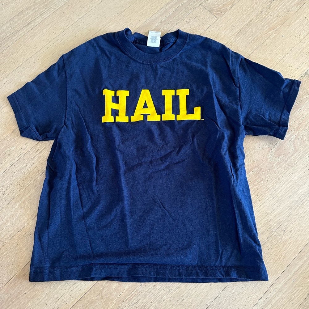 University of Michigan “Hail” tshirt for men and women